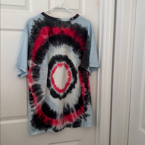 Celine Red and Black Tie-Dye Shirt - Picture 2 of 8
